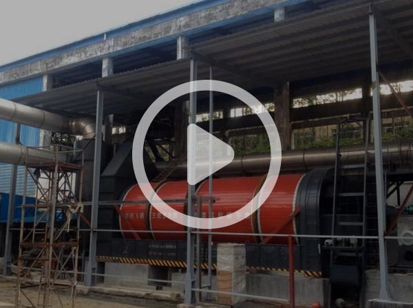 纺织污泥干化机客户案例视频（北丰纺织）