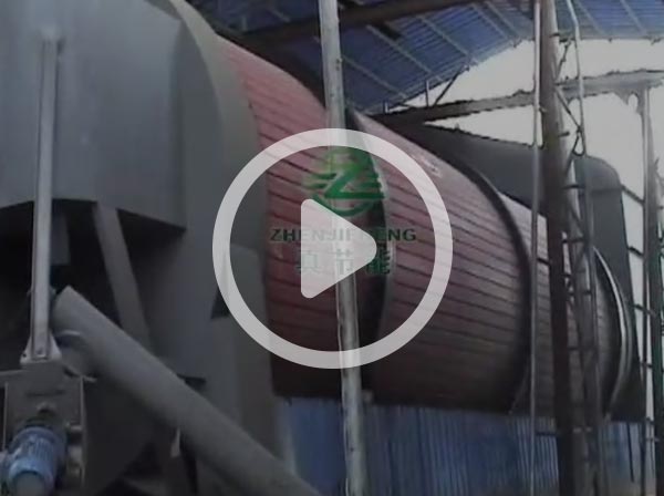 河南皮革污泥干化机客户案例视频