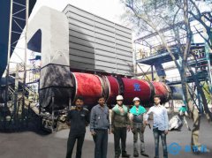 <b>印度电镀污泥烘干机设备制作完成</b>