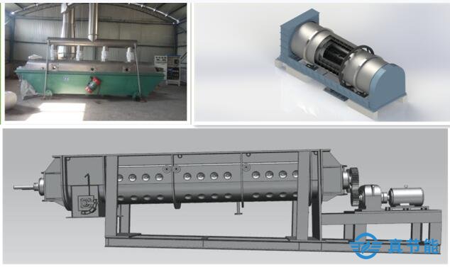 三筒干化设备、桨叶式干化设备以及流化床干化设备介绍