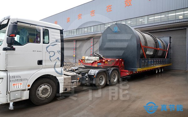 日处理百吨电镀污泥干化机发货现场