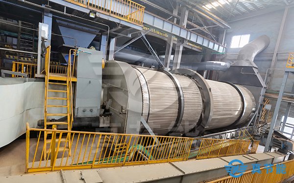 重金属污泥干化设备运行现场