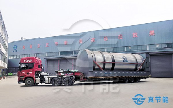 市政污泥干化设备运输现场